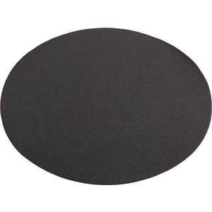 Černé prostírání z imitace kůže ZicZac Troja, 33 x 45 cm obraz