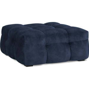 Modrý sametový puf Windsor & Co Sofas Vesta obraz