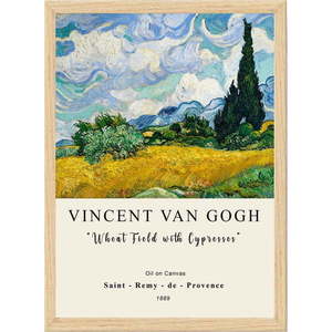 Plakát v rámu 55x75 cm Vincent van Gogh – Wallity obraz