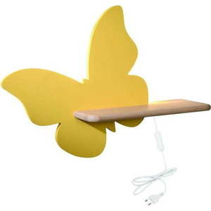 Žluté dětské svítidlo Butterfly – Candellux Lighting obraz