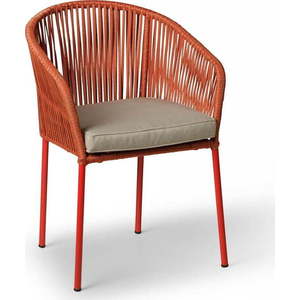 Sada 2 červených zahradních židlí Bonami Selection Trapani obraz