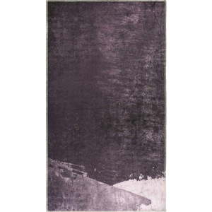 Šedý pratelný koberec běhoun 200x80 cm - Vitaus obraz