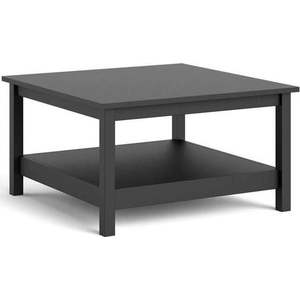 Černý konferenční stolek 81x81 cm Madrid - Tvilum obraz
