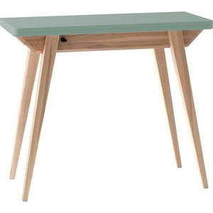 Konzolový stolek v mentolové barvě/v přírodní barvě 45x90 cm Envelope – Ragaba obraz
