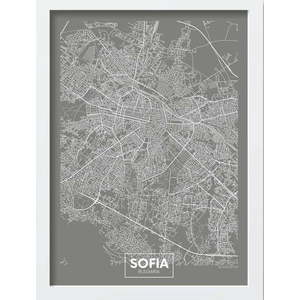 Plakát v rámu 40x55 cm Sofia – Wallity obraz