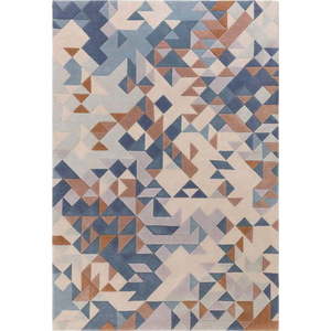 Modro-béžový koberec 170x120 cm Enigma - Asiatic Carpets obraz