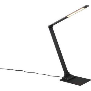 Černá LED stmívatelná stolní lampa (výška 72 cm) Travis – Trio obraz