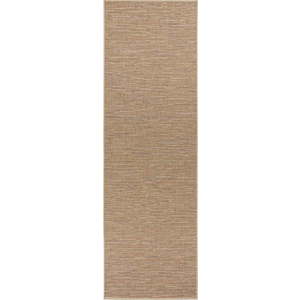 Hnědý běhoun BT Carpet Nature, 80 x 250 cm obraz