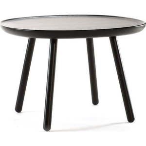 Černý stolek z masivu EMKO Naïve, ø 64 cm obraz