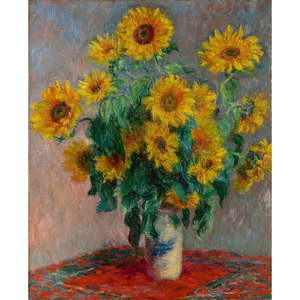 Reprodukce obrazu 40x50 cm Bouquet of Sunflowers - Fedkolor obraz