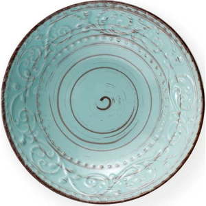 Tyrkysový talíř z kameniny na polévku Brandani Serendipity, ⌀ 20 cm obraz