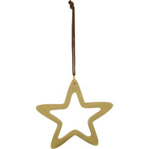 Závěsná vánoční dekorace ve zlaté barvě Ego Dekor Star obraz