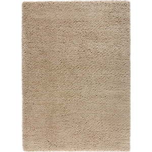 Béžový koberec 290x200 cm Shaggy Reciclada - Universal obraz