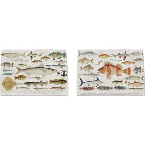 Látkové prostírání 2 ks 45x30 cm Fish - Really Nice Things obraz