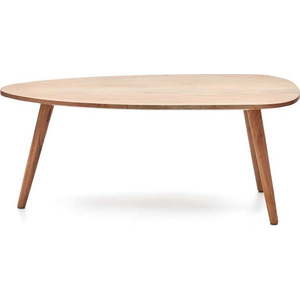Konferenční stolek z masivu akácie v přírodní barvě 60x110 cm Eluana – Kave Home obraz