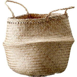 Úložný košík z mořské trávy Bloomingville Basket, ø 40 cm obraz