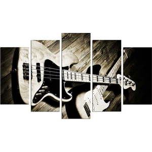 Vícedílný obraz Guitar, 110 x 60 cm obraz