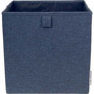 Modrý úložný box Bigso Box of Sweden Cube obraz