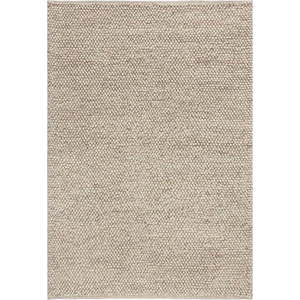Svěle šedý vlněný koberec Flair Rugs Minerals, 160 x 230 cm obraz