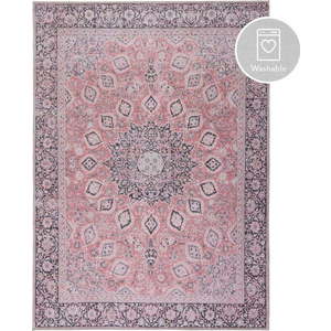 Růžový pratelný koberec 160x230 cm FOLD Somerton – Flair Rugs obraz