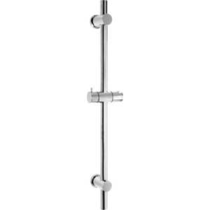 Samodržící sprchová tyč z nerezové oceli v leskle stříbrné barvě 70 cm – Wenko obraz
