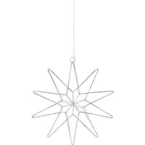 Světelná dekorace s vánočním motivem ve stříbrné barvě ø 31 cm Gleam – Markslöjd obraz