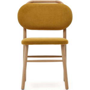 Jídelní židle v hořčicové barvě v sadě 2 ks Helda – Kave Home obraz