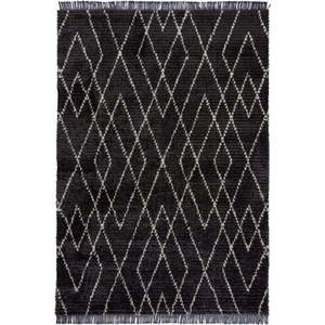 Černý koberec 160x230 cm Aisha – Flair Rugs obraz