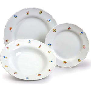 Sada 18 porcelánových talířů Thun Ophelia obraz