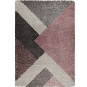 Růžovo-šedý koberec Flair Rugs Zula, 120 x 170 cm obraz