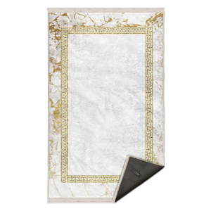 Koberec v bílo-zlaté barvě 80x150 cm – Mila Home obraz