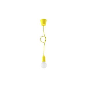 Žluté závěsné svítidlo ø 5 cm Rene – Nice Lamps obraz