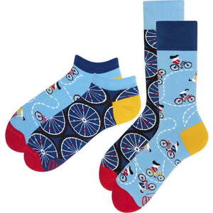 Sada 2 párů klasických a kotníkových ponožek Many Mornings Bicycles, vel. 43-46 obraz