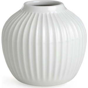 Bílá kameninová váza Kähler Design Hammershoi, ⌀ 13, 5 cm obraz