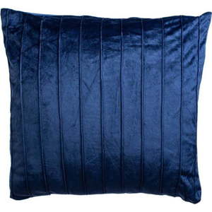Tmavě modrý dekorativní polštář JAHU collections Stripe, 45 x 45 cm obraz