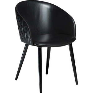 Černá koženková židle DAN-FORM Denmark Dual obraz