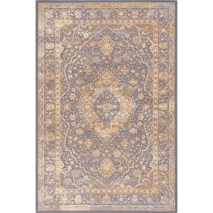 Béžovo-šedý vlněný koberec 100x180 cm Zana – Agnella obraz