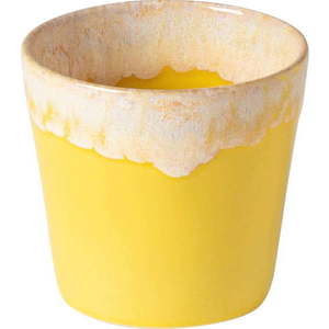 Žluto-bílý šálek z kameniny 210 ml Grespresso – Costa Nova obraz