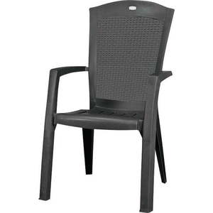 Tmavě šedá plastová zahradní židle Minnesota – Keter obraz