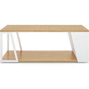 Konferenční stolek s deskou v dubovém dekoru 100x55 cm Albi - TemaHome obraz