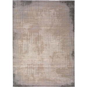 Šedo-béžový koberec Universal Seti, 60 x 120 cm obraz