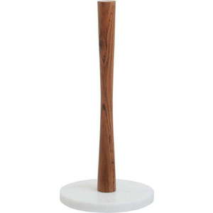 Hnědý dřevěný držák na kuchyňské utěrky ø 14 cm – Premier Housewares obraz