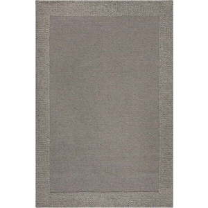 Šedý vlněný koberec 200x290 cm Rue – Flair Rugs obraz