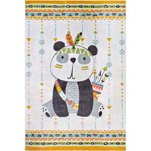 Krémový dětský koberec 160x235 cm Panda – Hanse Home obraz