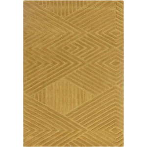 Okrově žlutý vlněný koberec 200x290 cm Hague – Asiatic Carpets obraz