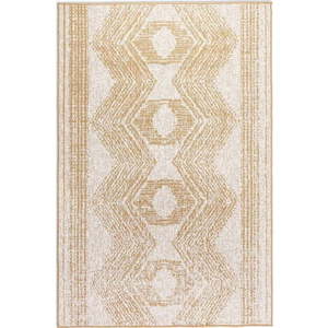 Okrově žluto-krémový venkovní koberec 200x290 cm Gemini – Elle Decoration obraz