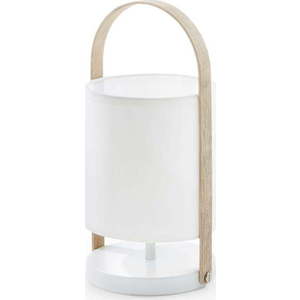 Bílá stolní lampa Kave Home Zayla obraz