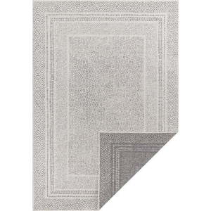 Šedo-bílý venkovní koberec Ragami Berlin, 120 x 170 cm obraz