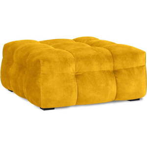 Žlutý sametový puf Windsor & Co Sofas Vesta obraz