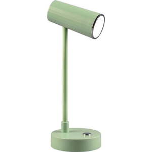 Světle zelená LED stmívatelná stolní lampa (výška 28 cm) Lenny – Trio obraz